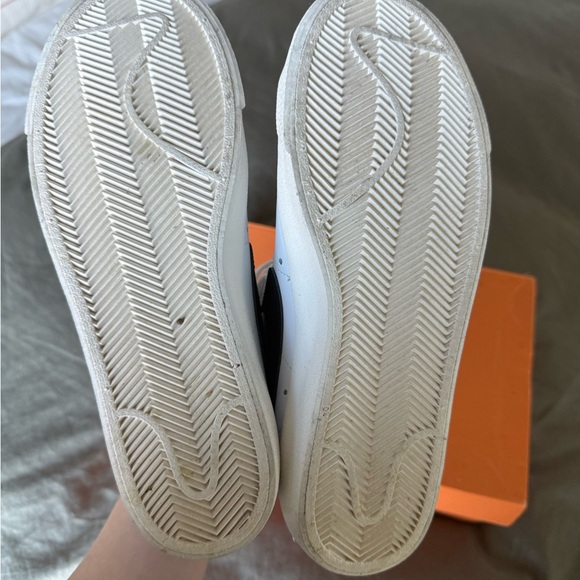 Nike Blazer Mid ’77 Women’s 8 White Black sneakers Worn Once Classic High Tops - Picture 6 of 8